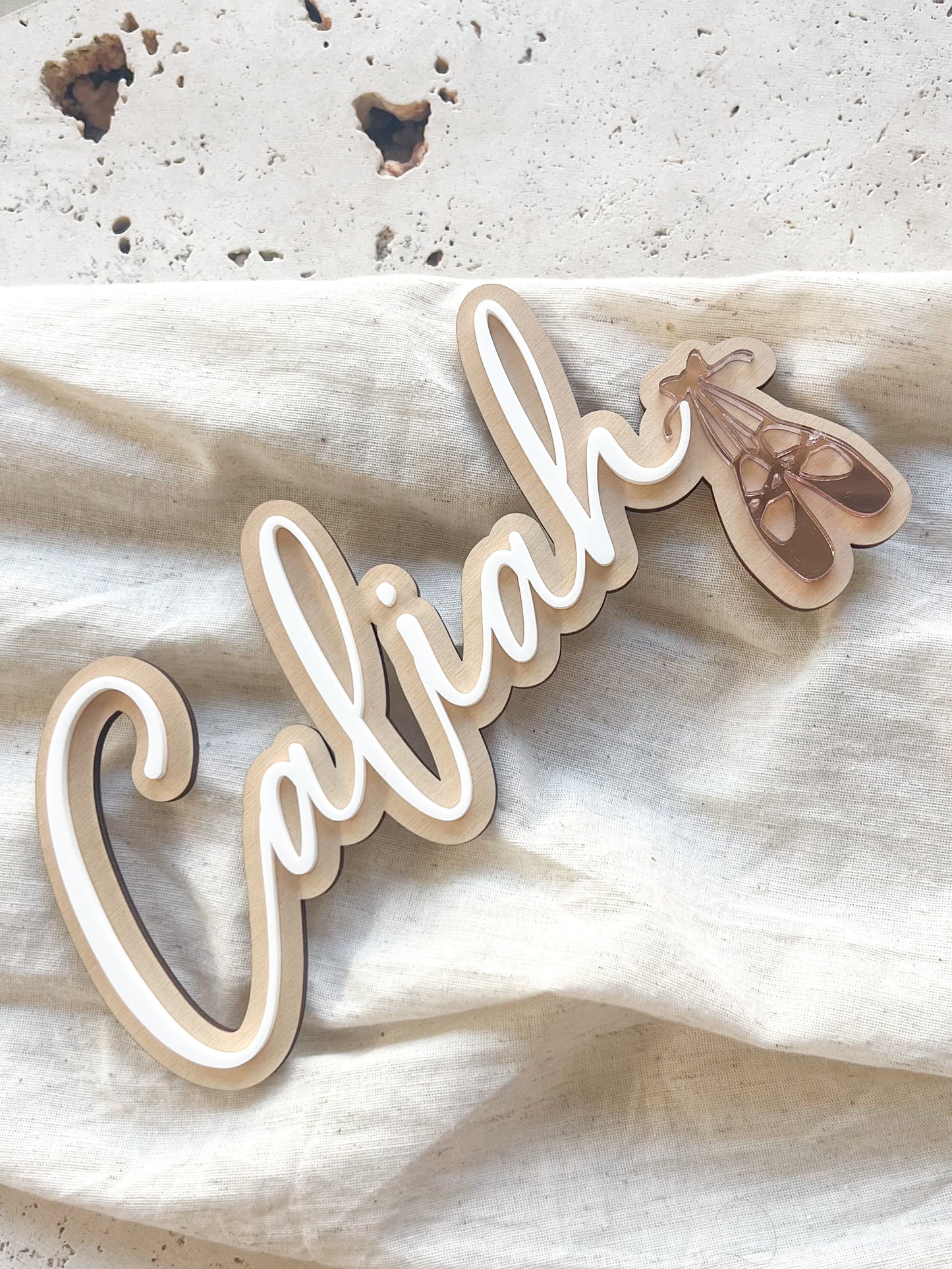 Name Plaque - Ballet (Double Layer)
