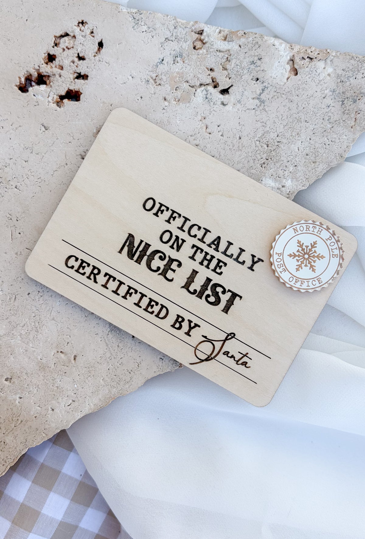 Personalised Nice List Award