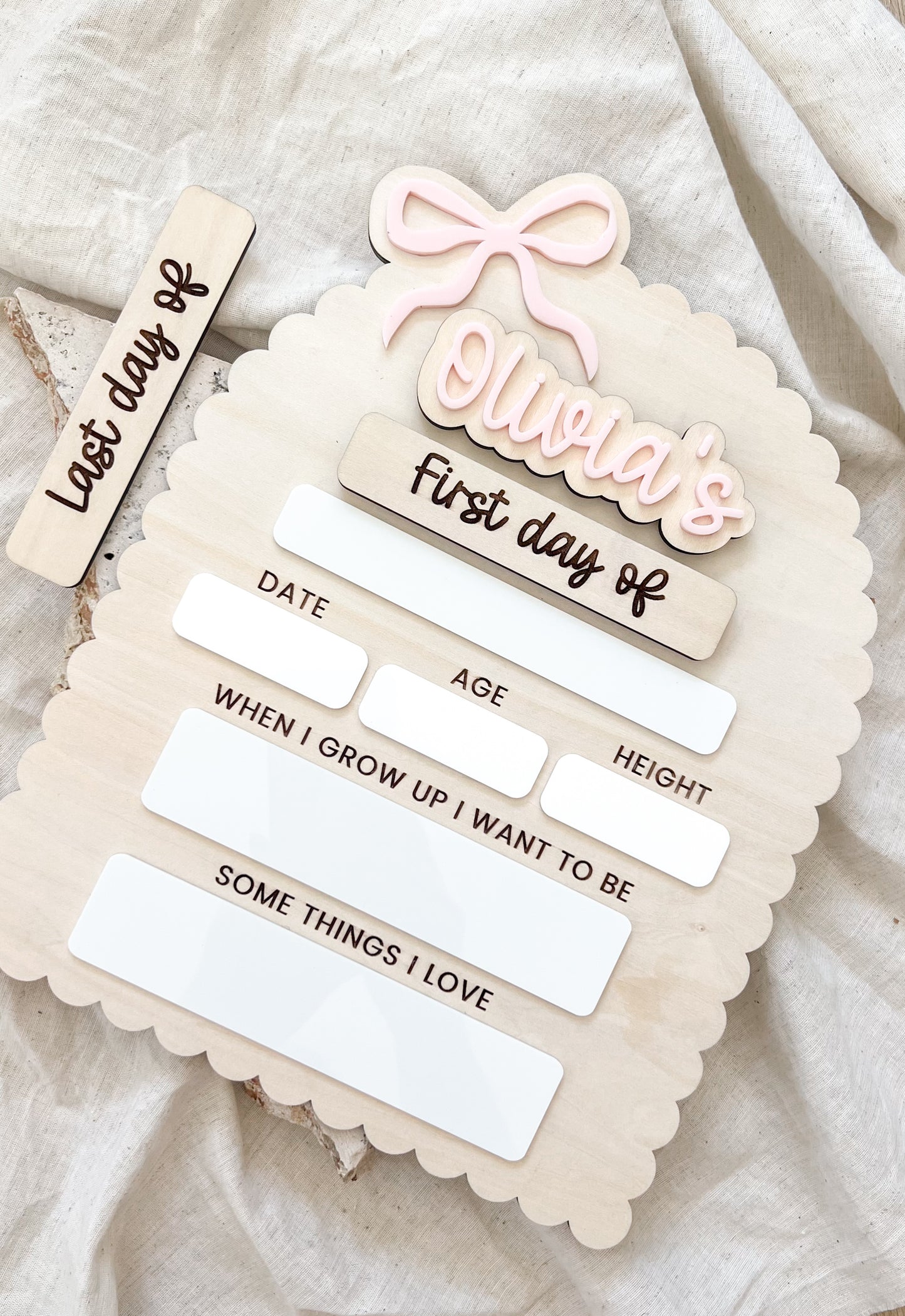 First Day Board - Bow