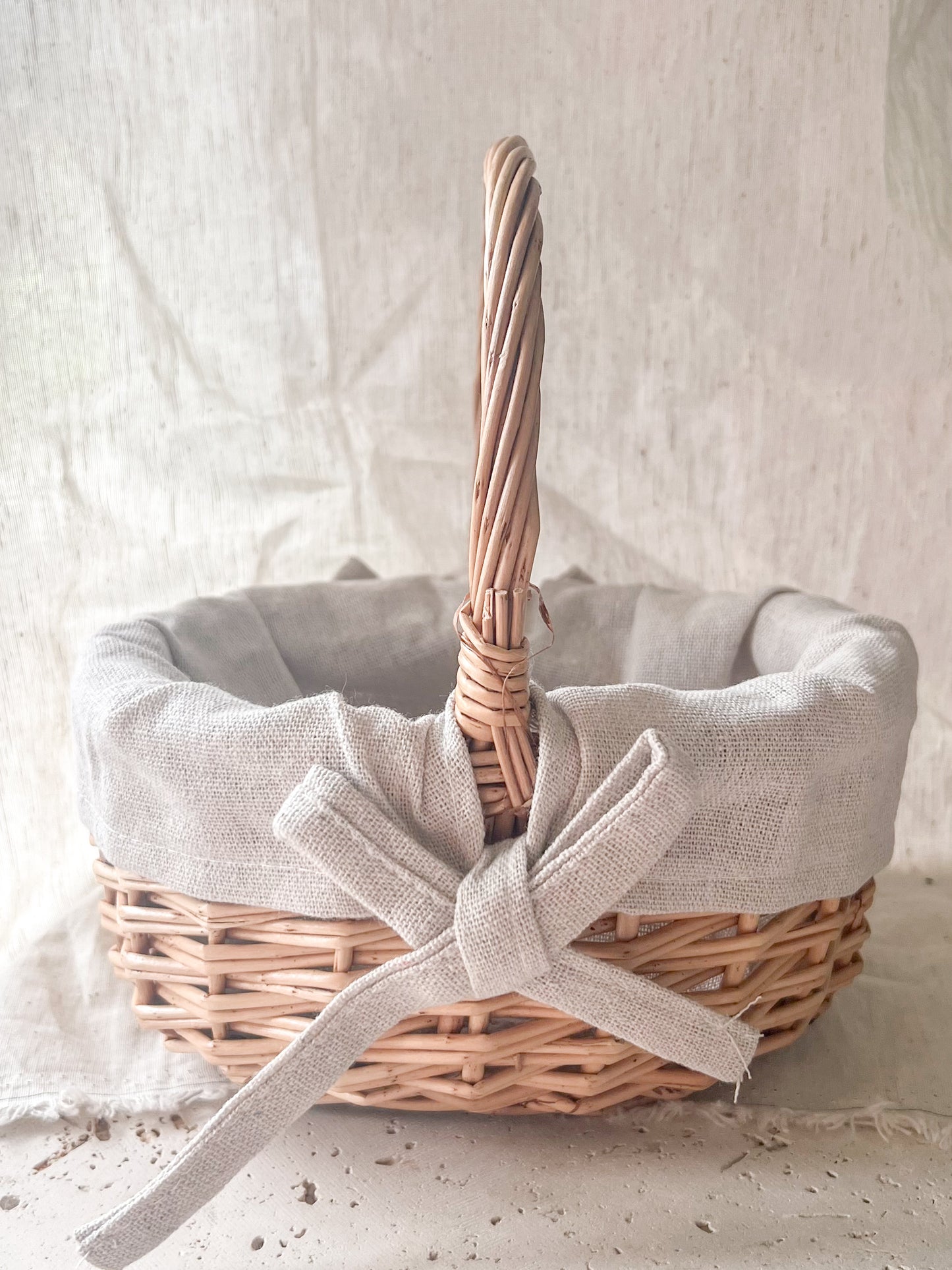 Easter - Rattan Woven Basket (Tag not included)