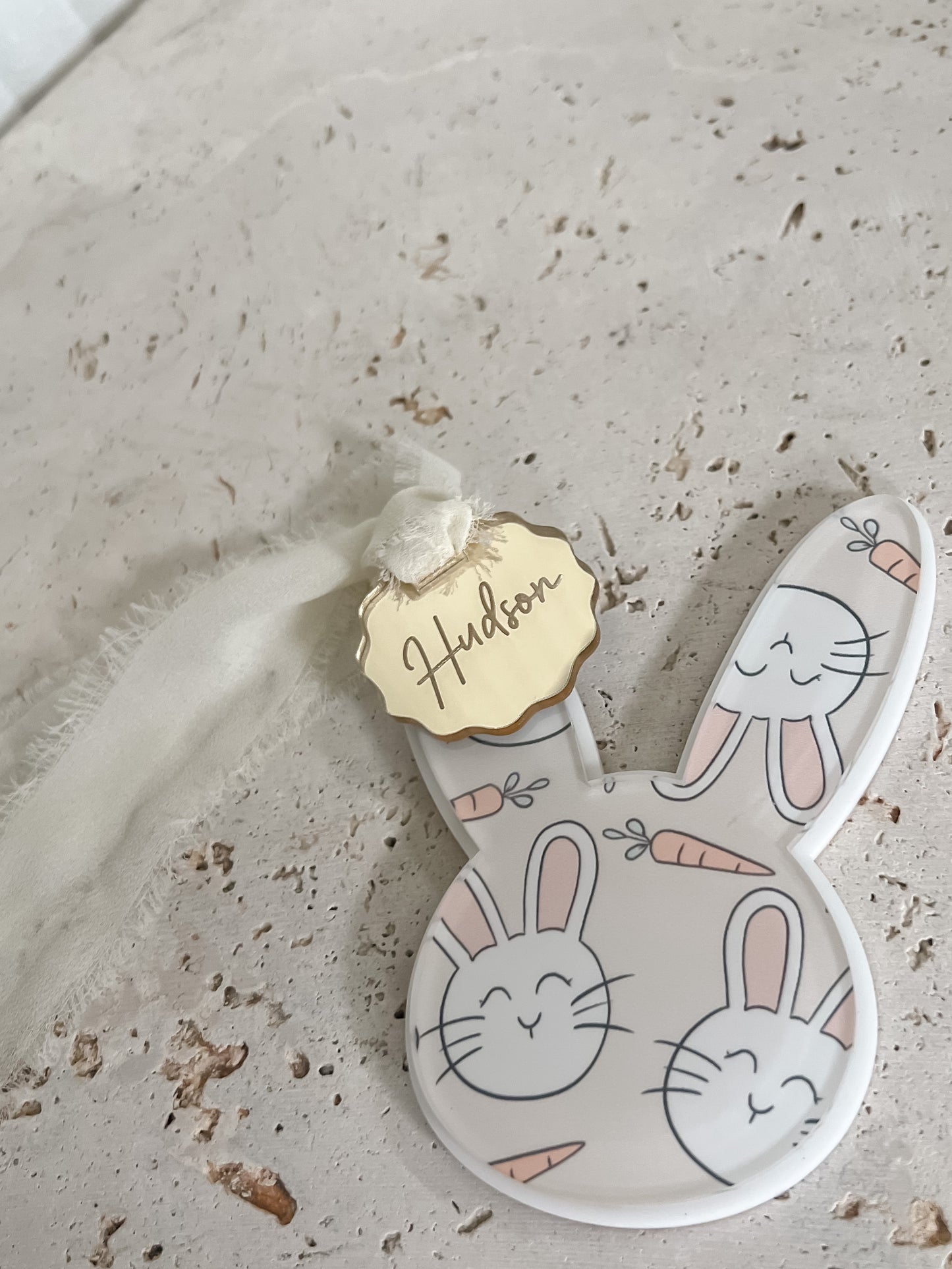 Easter Tag - Luxe Easter Bunny