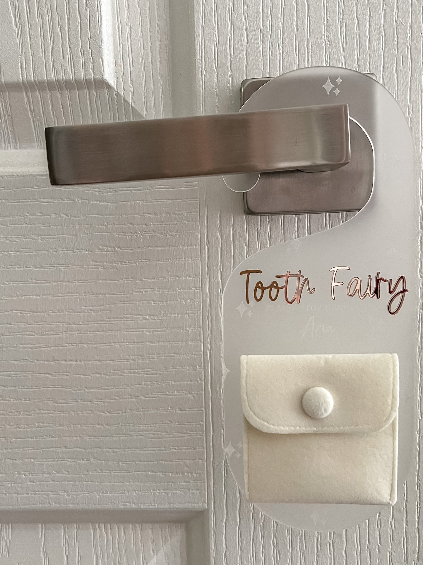 Tooth Fairy Pouch - Door Hanger