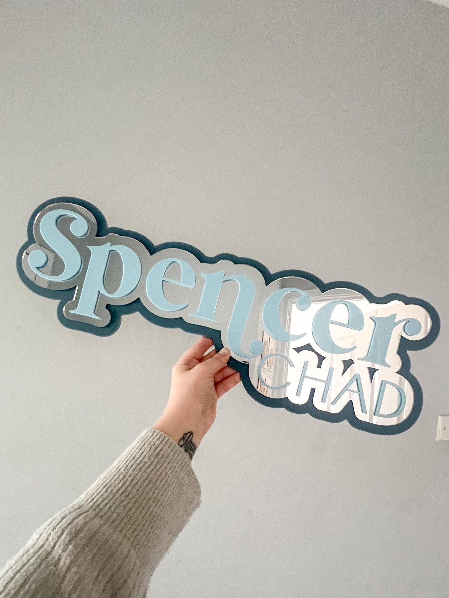 Name Plaque - Triple Layer