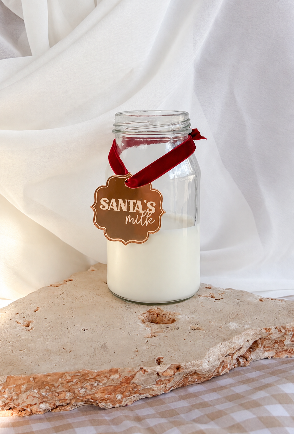 Santa’s Milk Bottle