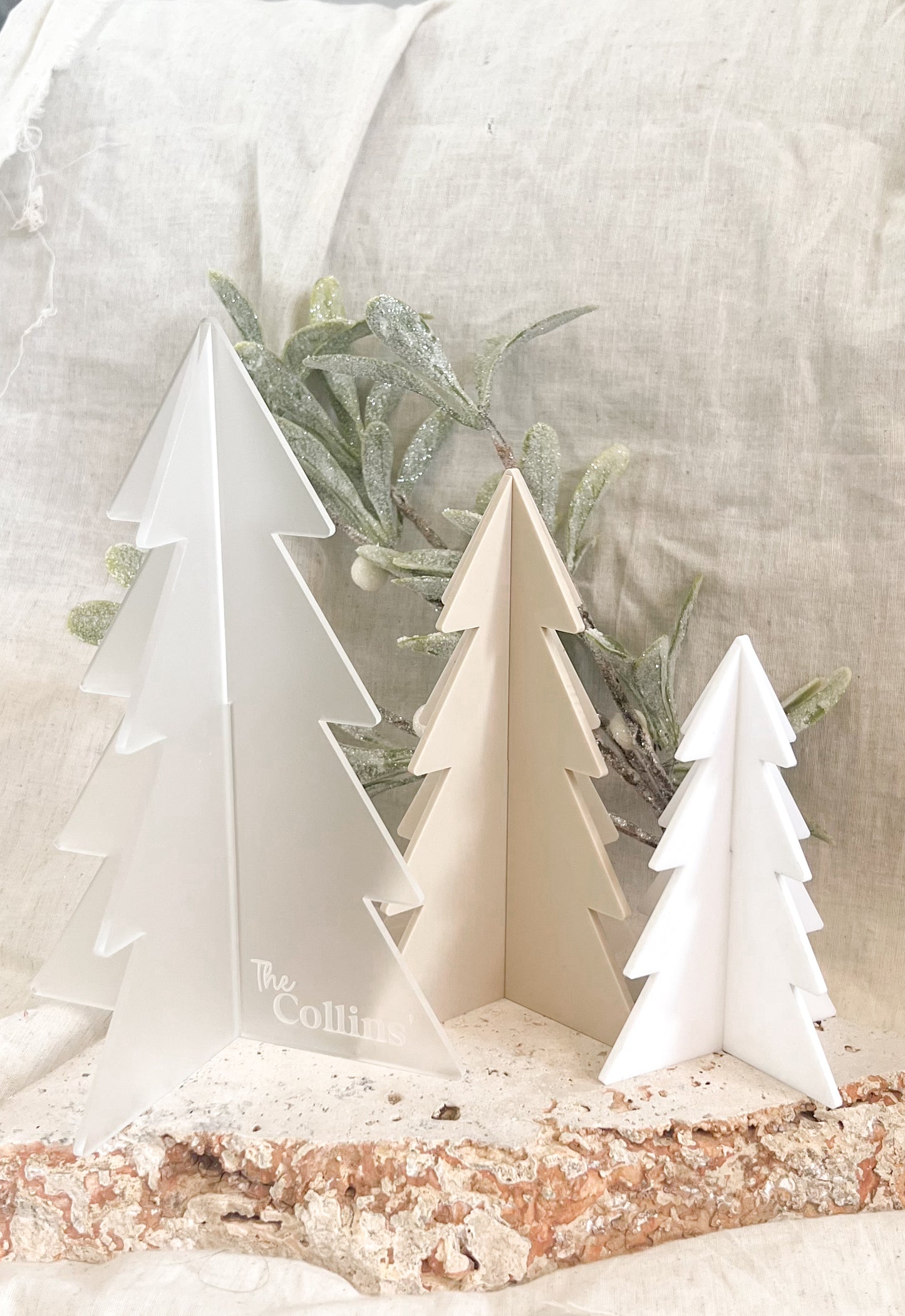 Christmas Decor - Christmas Trees 3pce