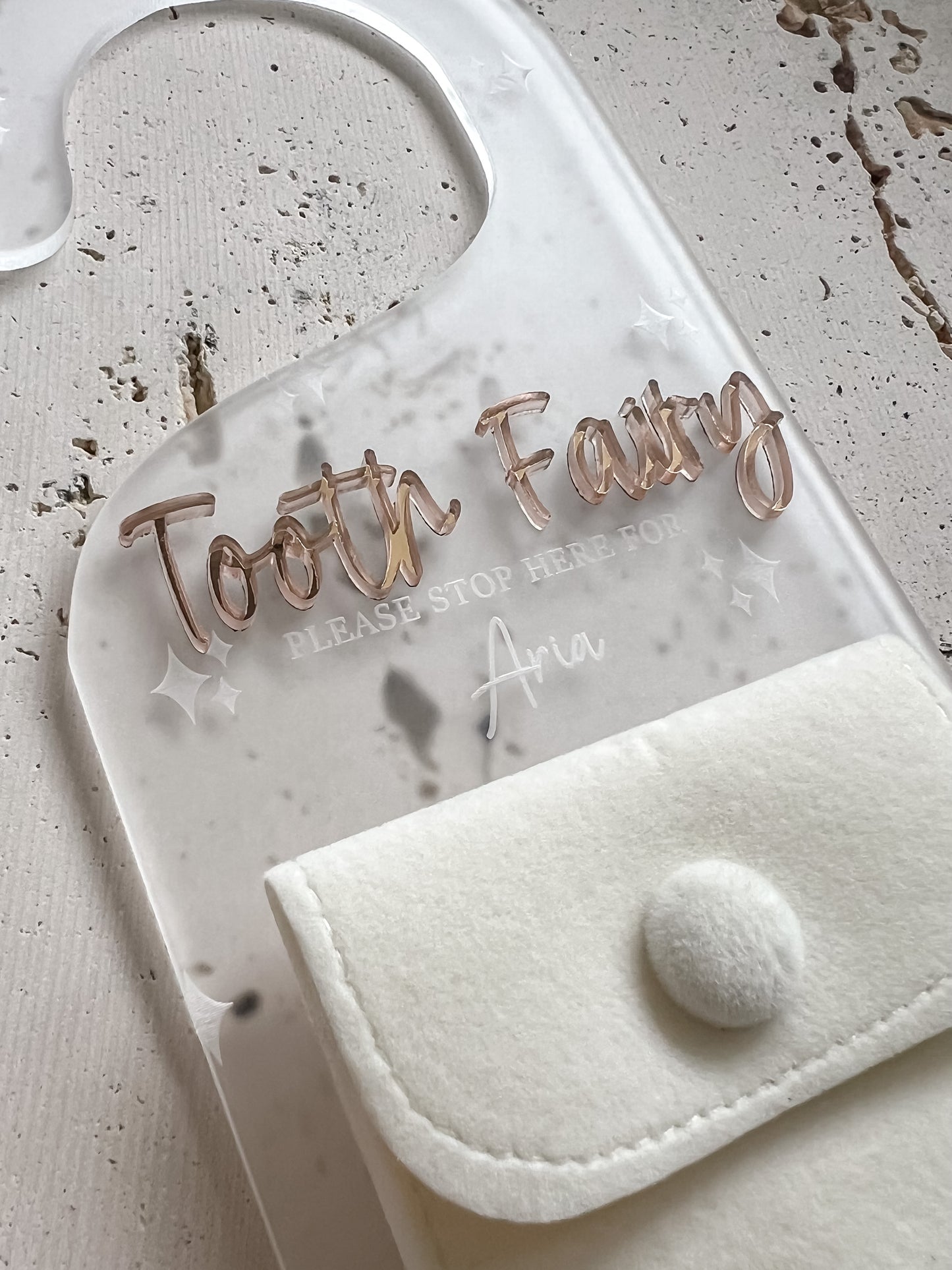 Tooth Fairy Pouch - Door Hanger