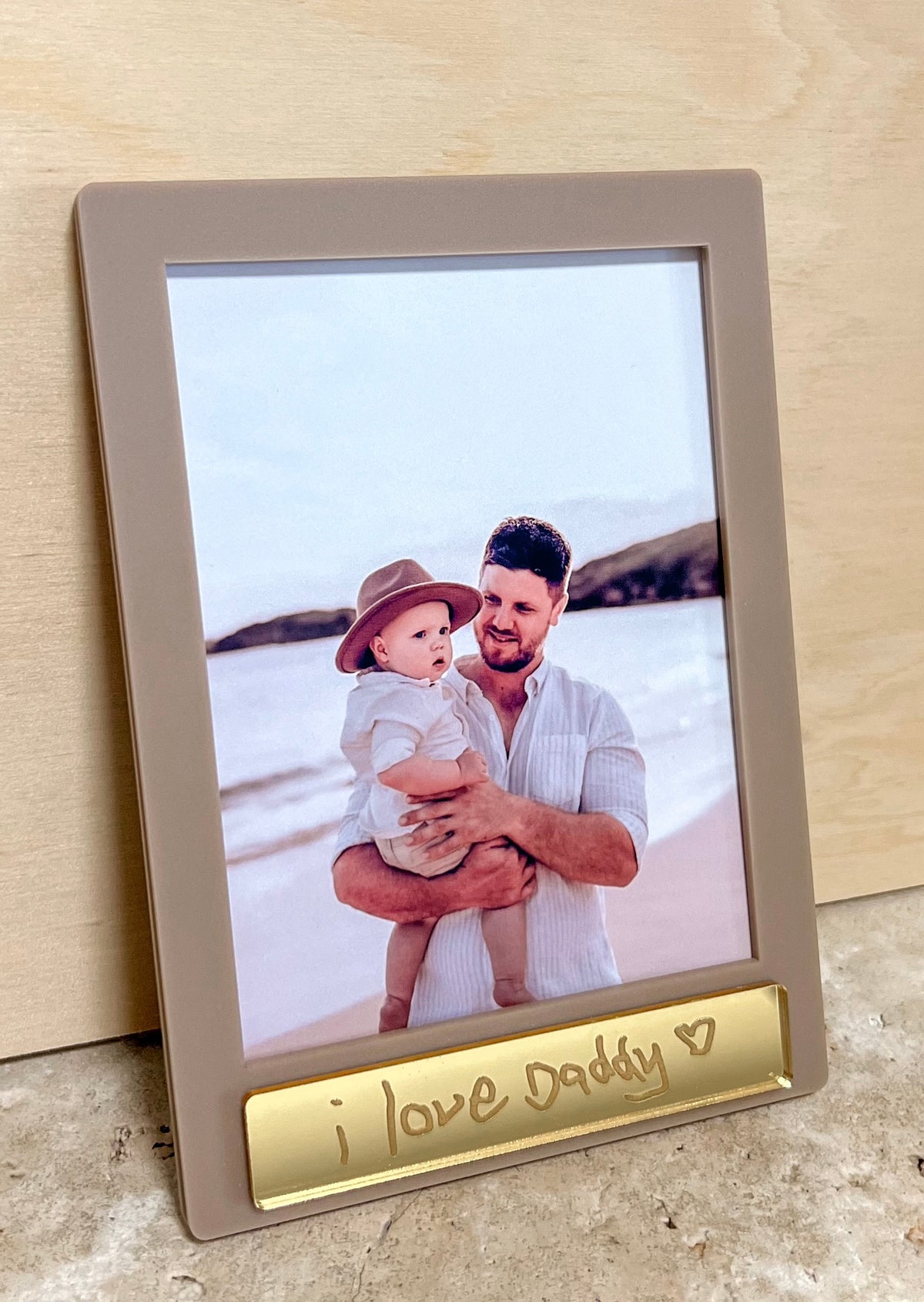 Handwritten Photo Frame Acrylic Frame - Handwritten Plaque (6x4 Photo) – The Detailed Edit