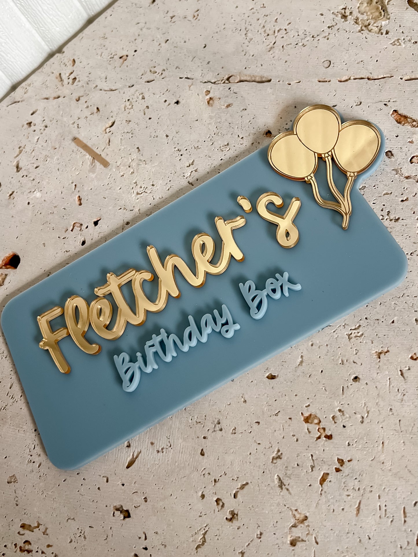 Birthday - Crate Label