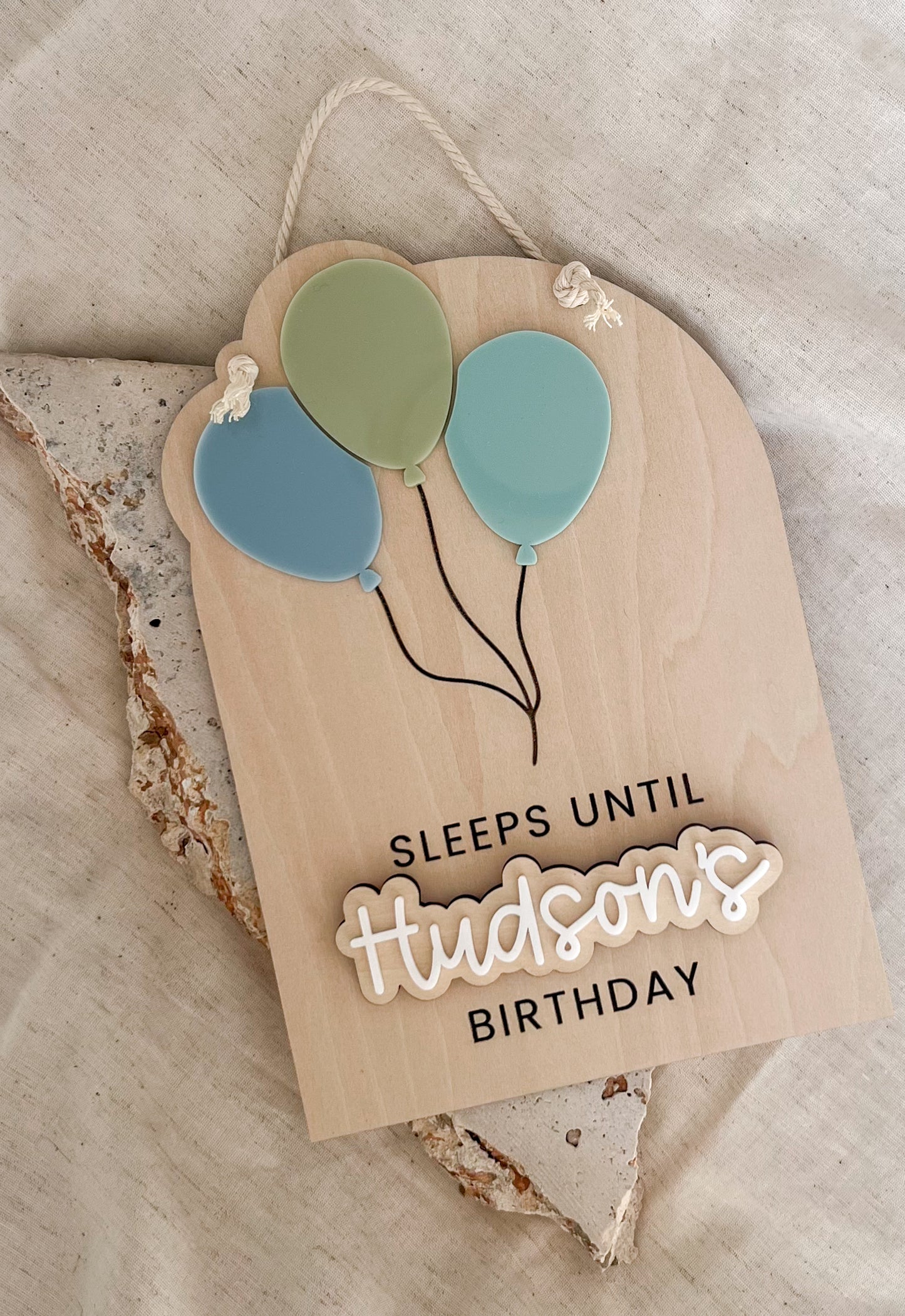 Birthday Countdown Sign
