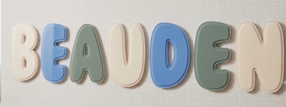 Name Plaque - Bubble Letter