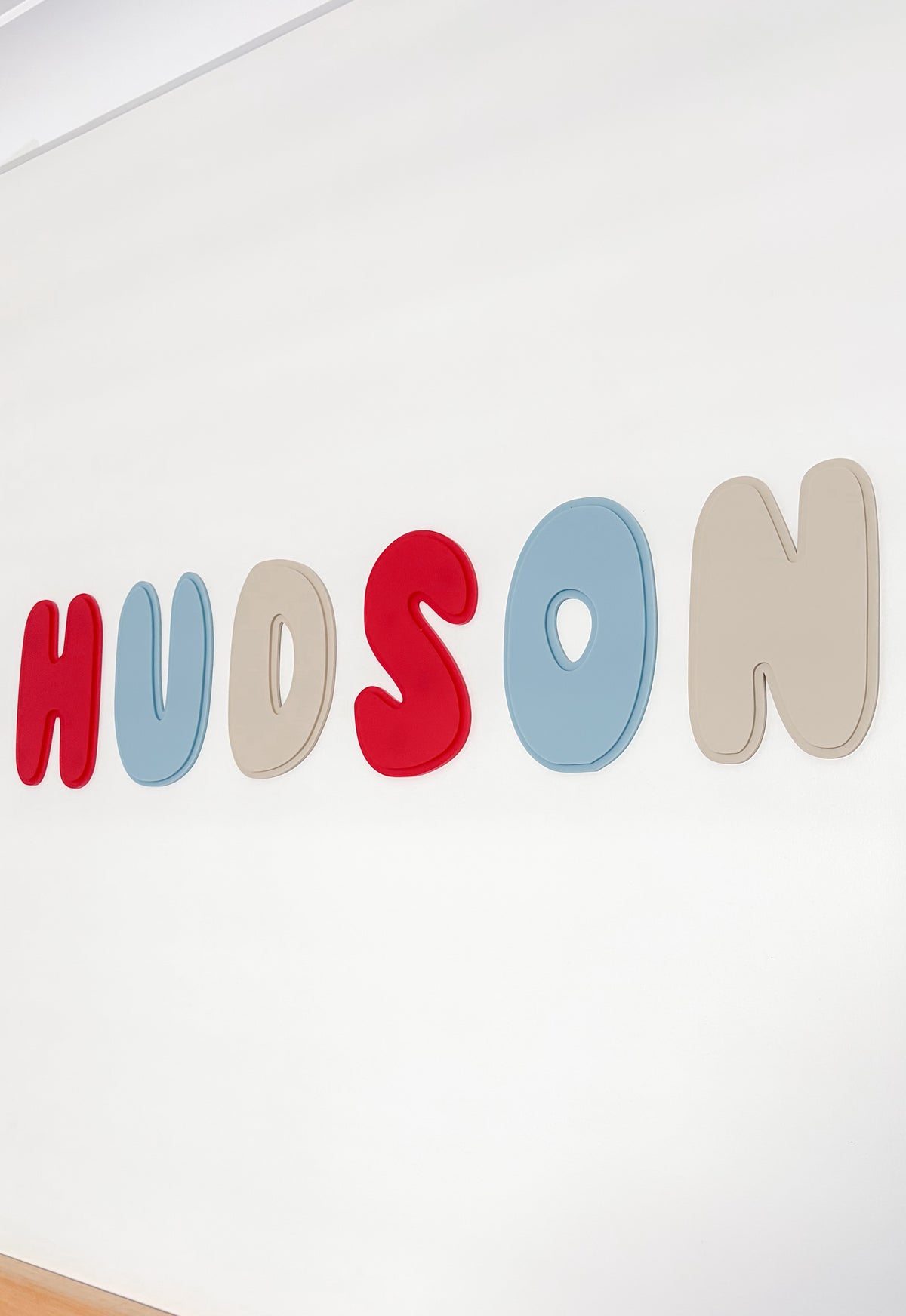 Name Plaque - Bubble Letter