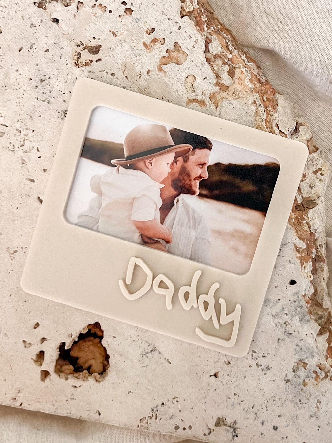 Monochromatic Acrylic Frame - Magnetic Mini Frame (with handwriting)