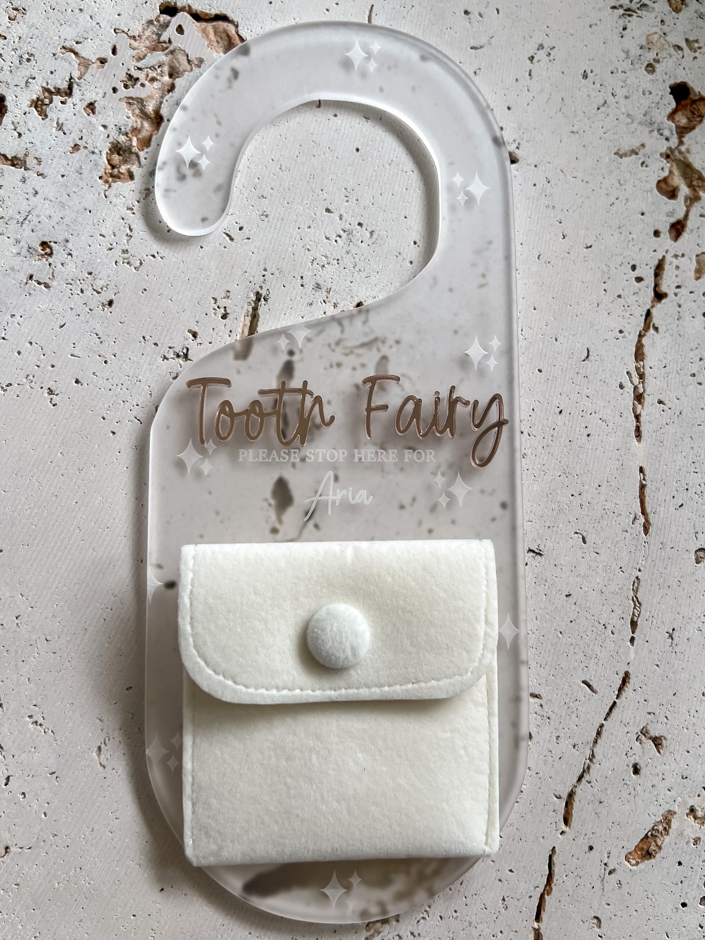 Tooth Fairy Pouch - Door Hanger