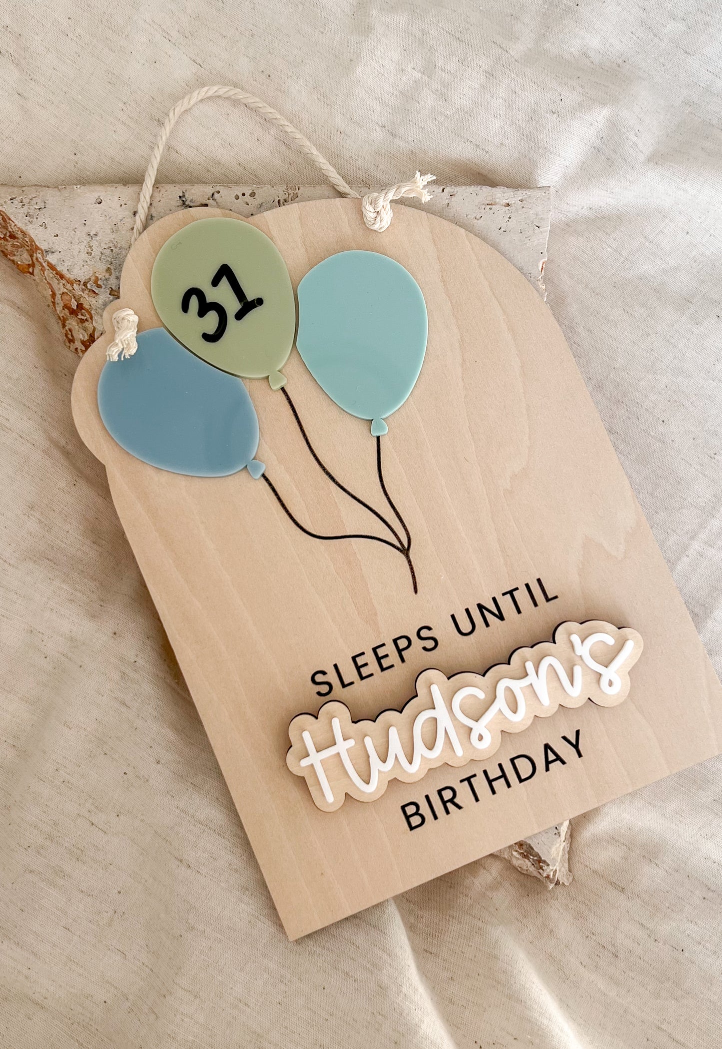 Birthday Countdown Sign