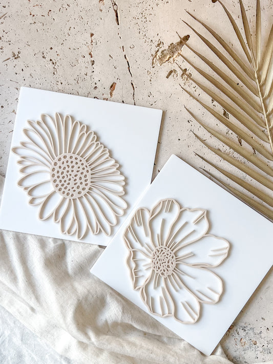 Wall Art - Birth Flower Tile