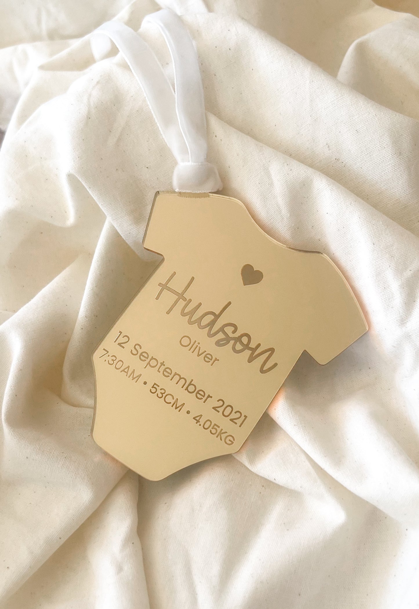 Christmas Ornament - Baby Onesie