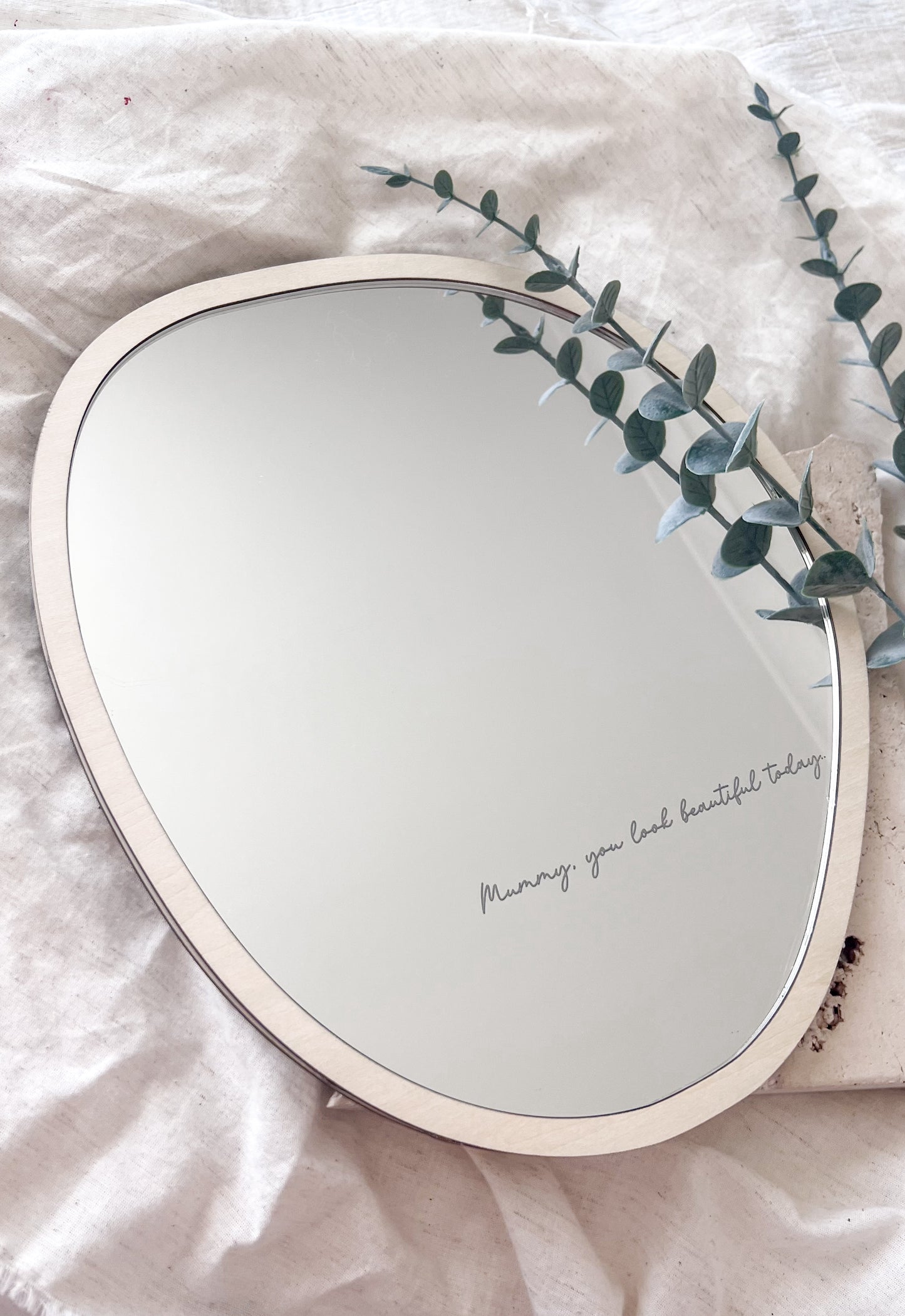 'You look beautiful today' Mirror