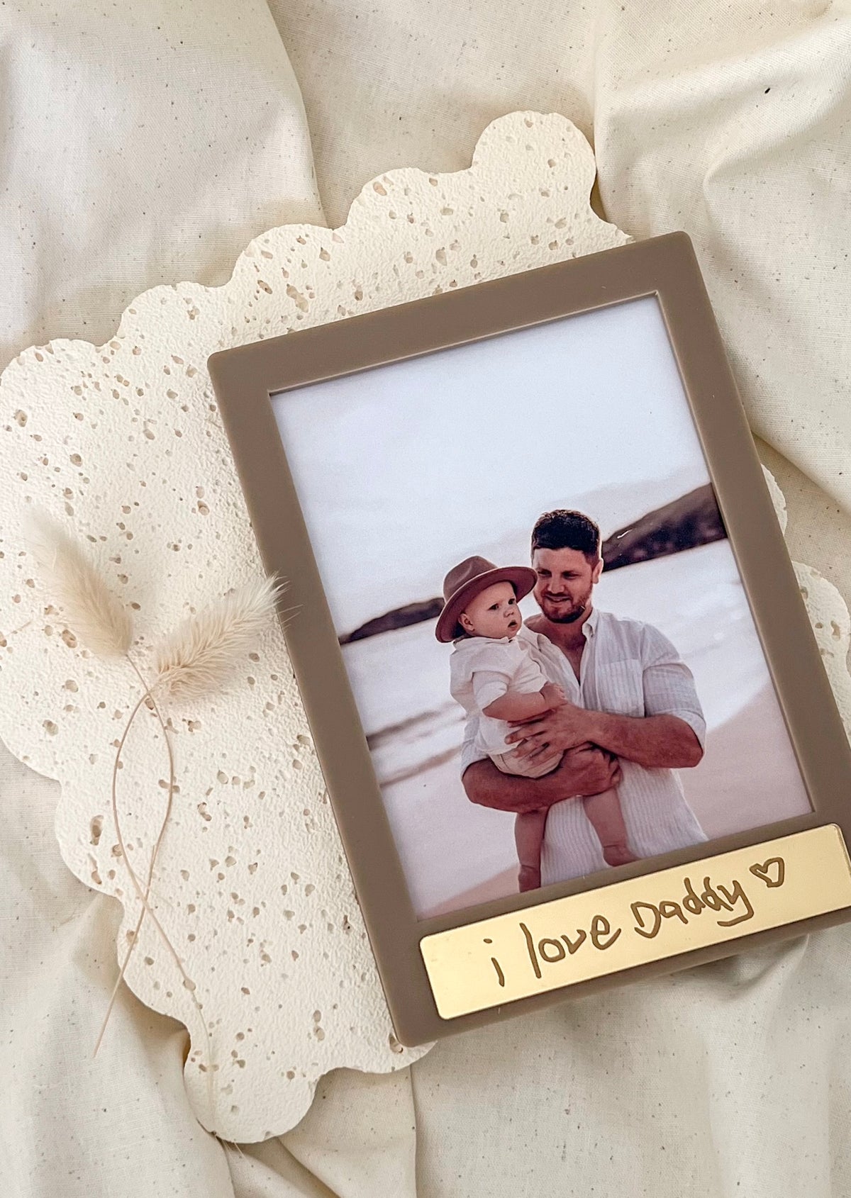 Handwritten Photo Frame Acrylic Frame - Handwritten Plaque (6x4 Photo) – The Detailed Edit