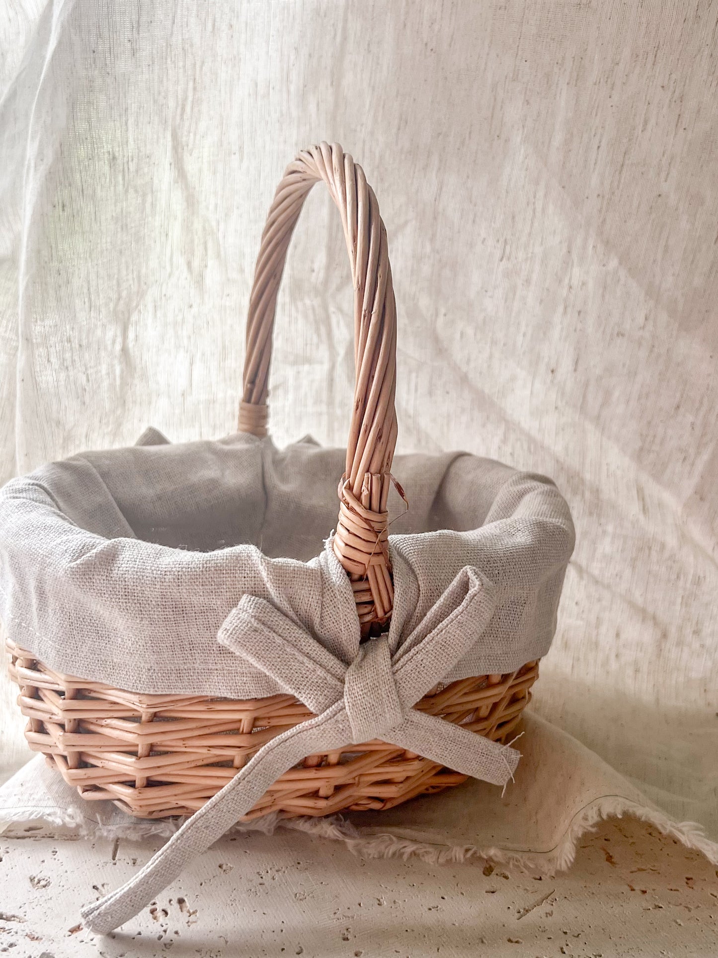Easter - Rattan Woven Basket (Tag not included)