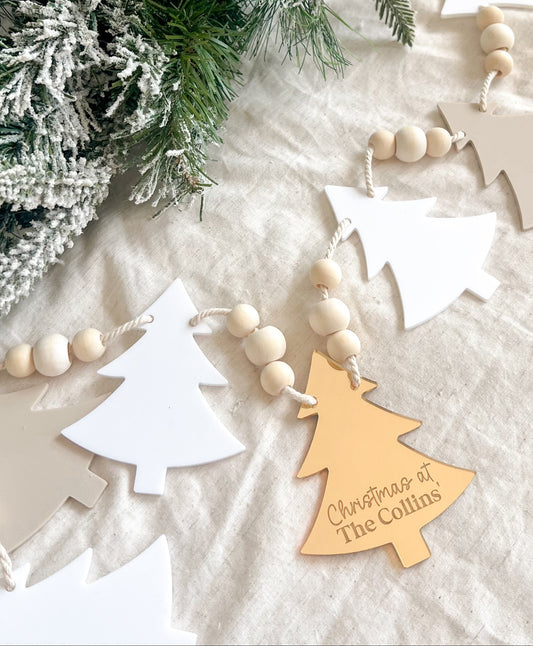 Christmas Decor - Christmas Tree Garland