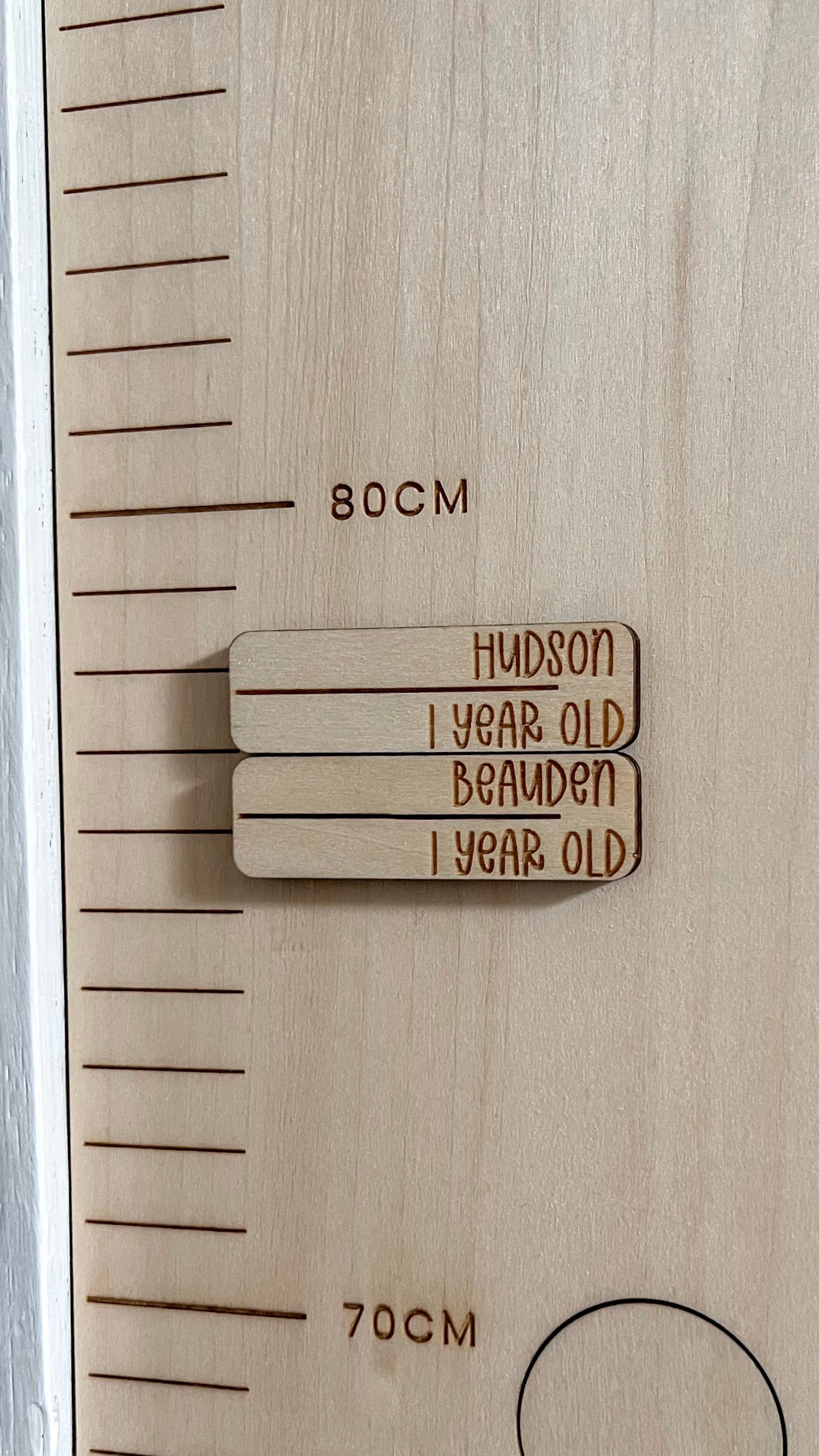 Kids Decor - Growth Chart Markers