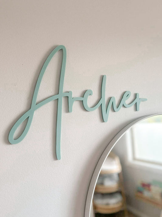 Name Plaque - Single Layer