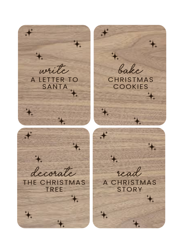 Advent Calendar Activity Cards 6pk
