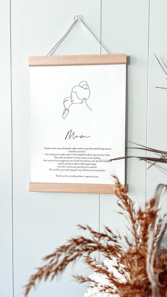‘Mum’ Print